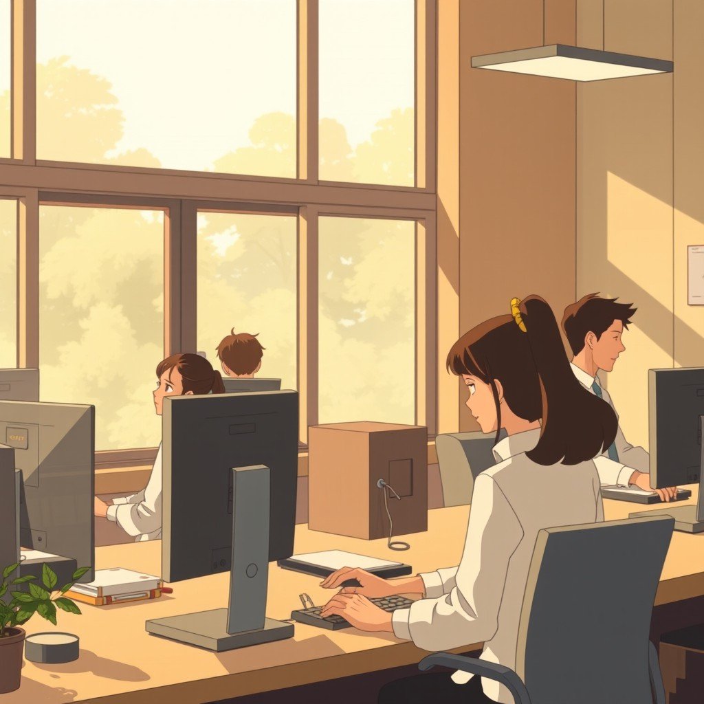 People are working in Verbshine Translation services